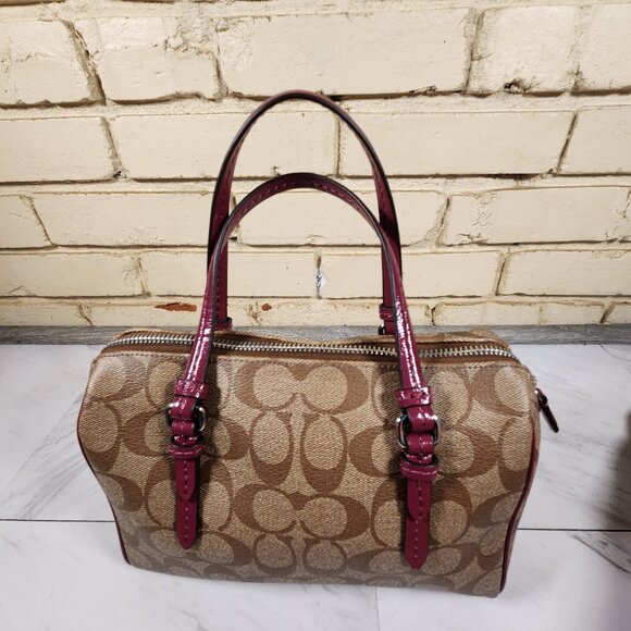 Nwot Coach Rowen Signature C's Crossbody Bag Purse - Picture 4 of 13